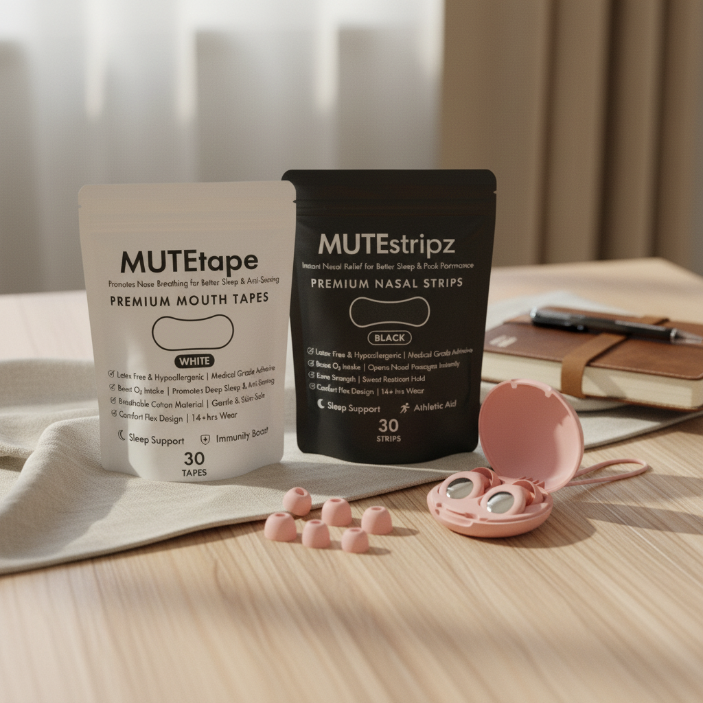 Ear plugs for noise reduction sleep Australia MUTEpodz blocks distractions