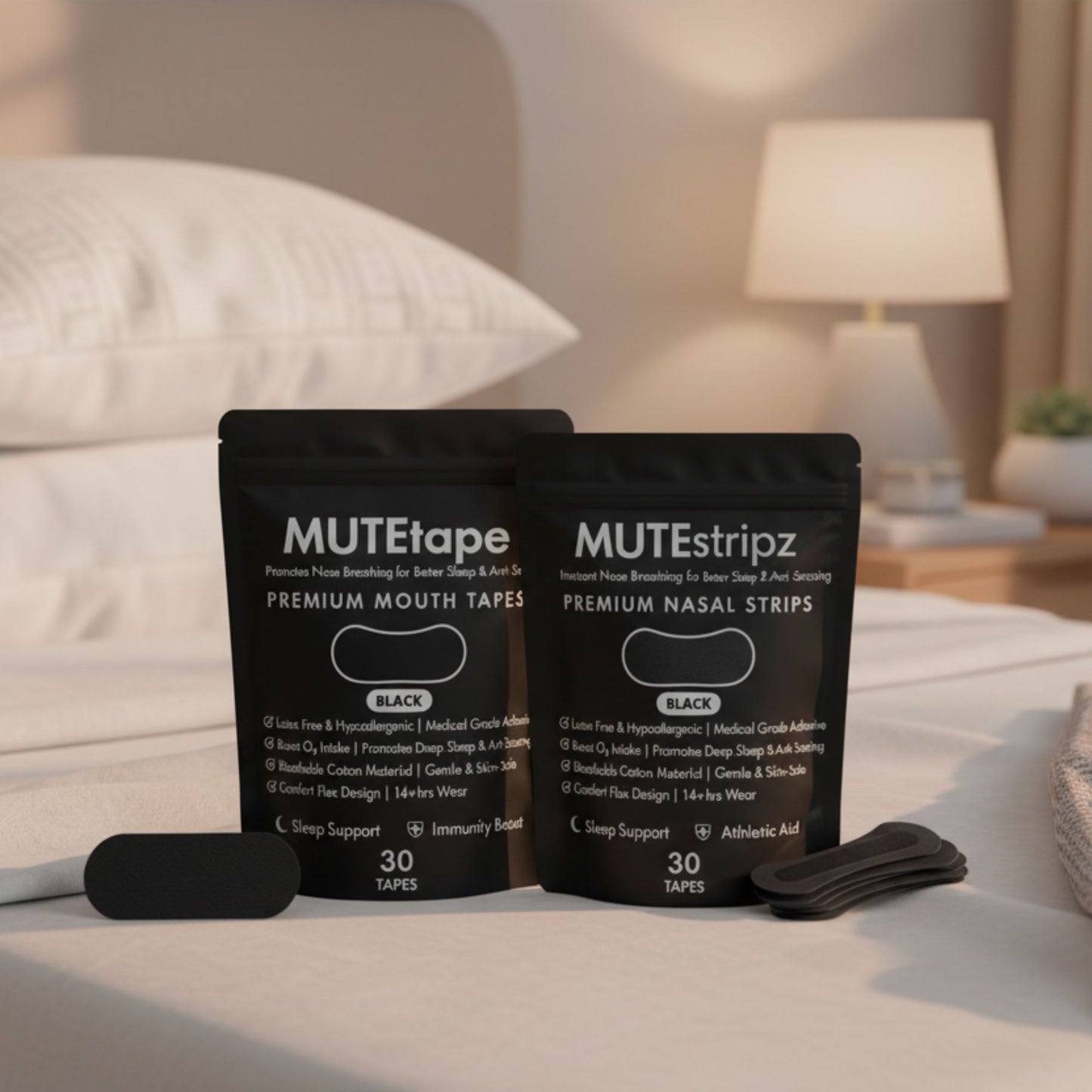 Mouth tape for sleep Australia MUTEtape encourages nasal breathing and deeper sleep in Australia