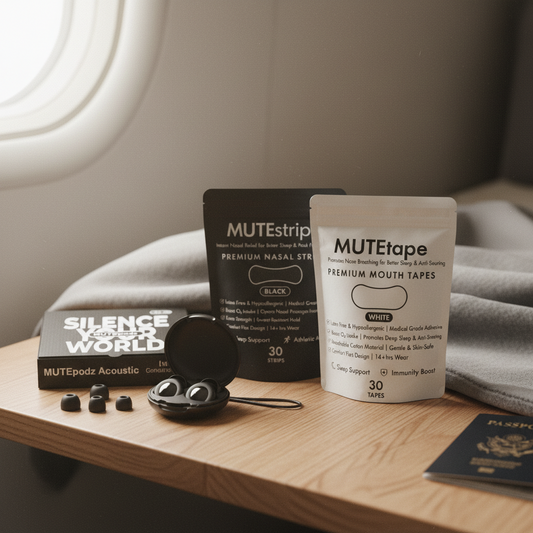 Noise blocking ear plugs Australia MUTEpodz reduce traffic and neighbour noise