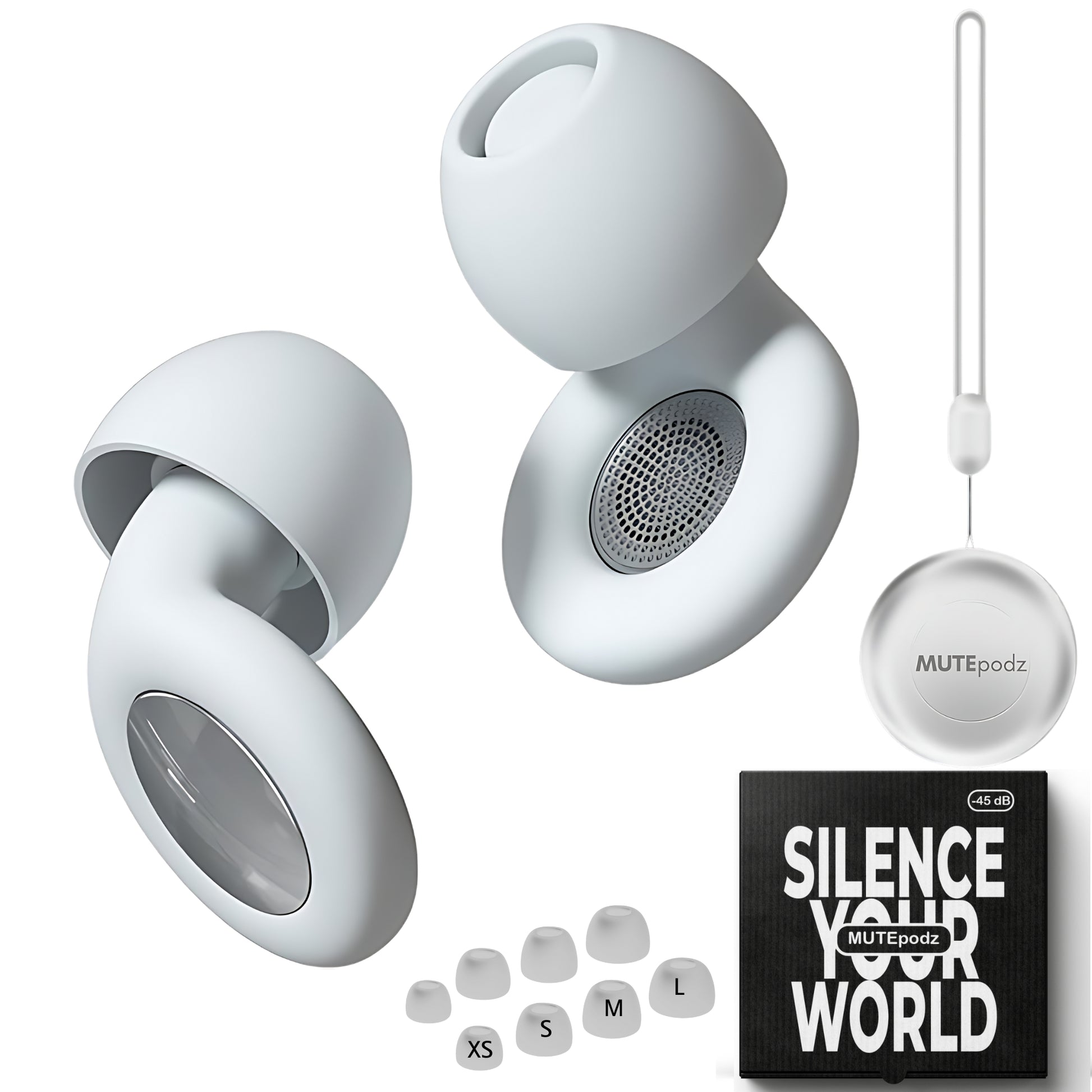 Best noise cancelling ear plugs for sleep Australia white silicone noise reduction